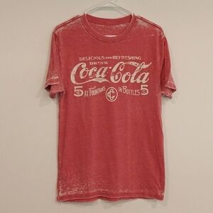 630 Coca-Cola distressed t-shirt